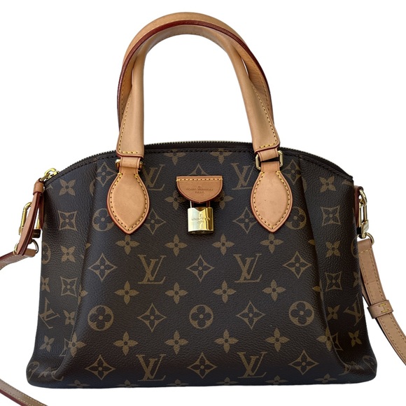 Louis Vuitton Brown Monogram Satchel - Picture 4 of 12